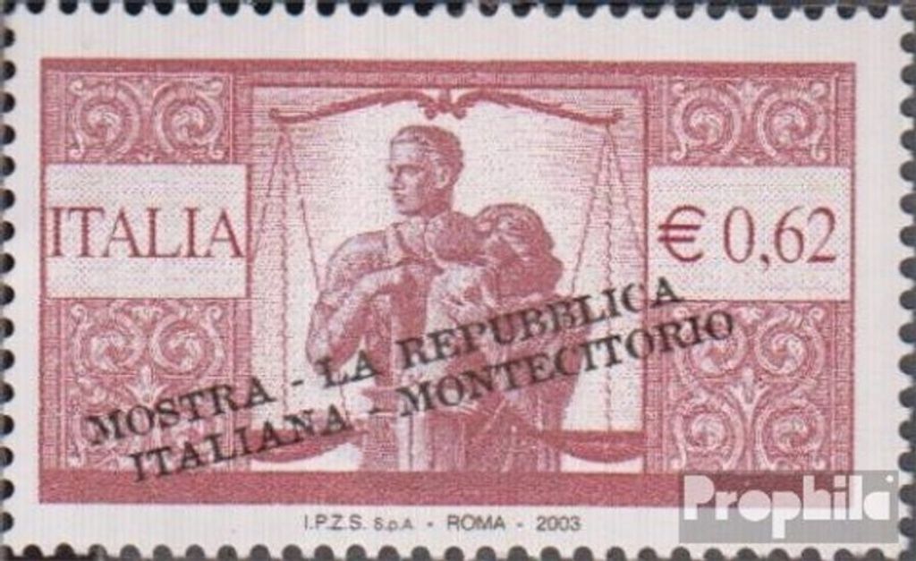 Briefmarken Italien 2003 Mi 2888 (kompl.Ausg.) postfrisch Briefmarkenausstellung