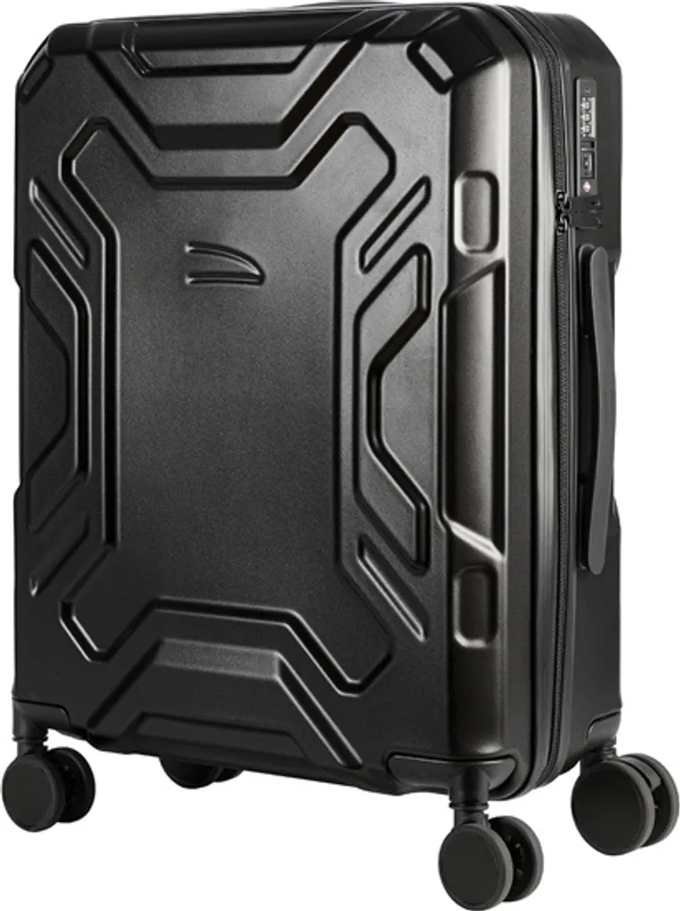 Chariot de buanderie Tucano 40L noir - Panier à linge à roulettes stable