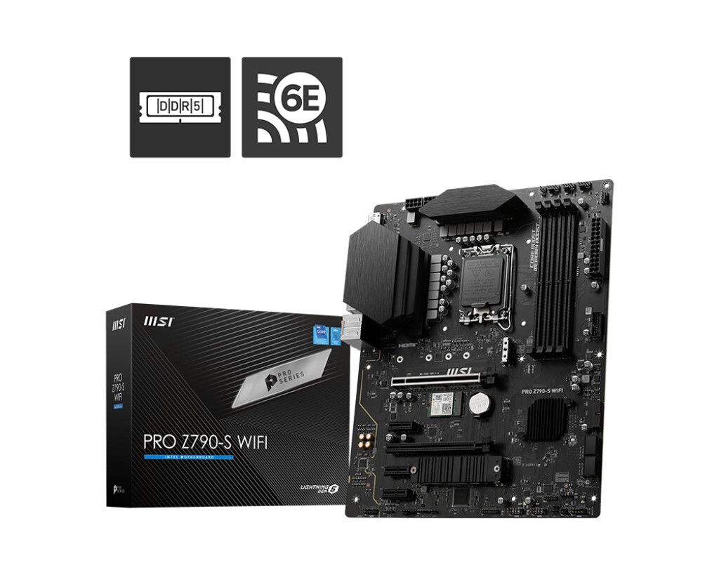 MSI PRO Z790-S WIFI - Mainboard - ATX Produktbild 