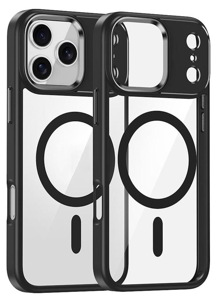 Pre Apple iPhone 17 Pro Camera Ring MagSafe TPU Hybrid Obrázok produktu 