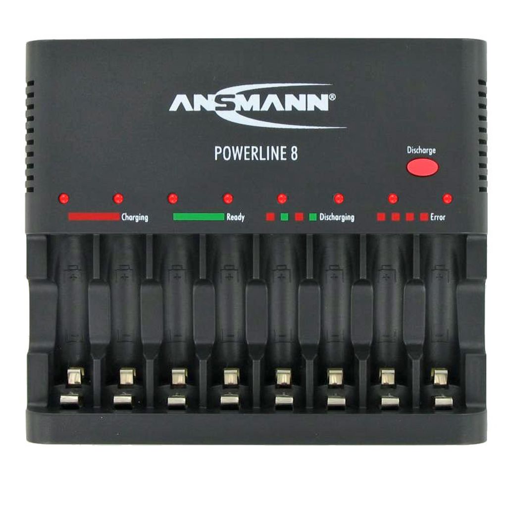Ansmann Powerline 8 per 1-8 batterie ricaricabili AA / AAA Immagine del prodotto 