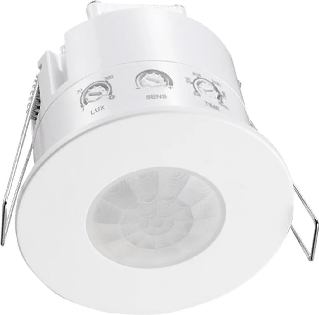 Détecteur de mouvement étanche IP54 blanc V-TAC à haute sensibilité