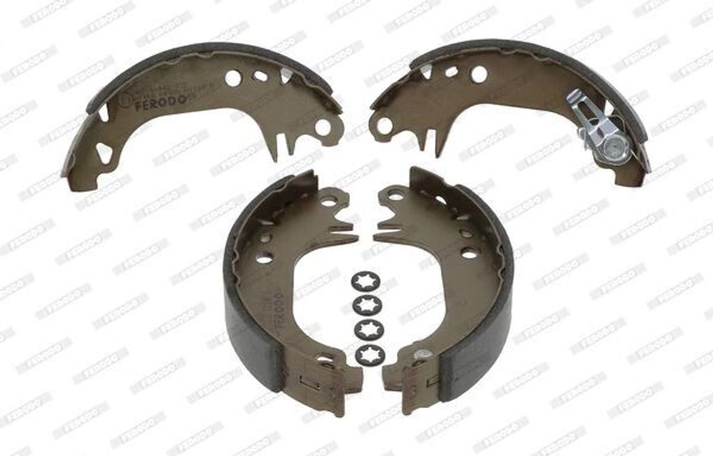 FERODO Bremsbackensatz Trommelbremse Hinten für OPEL Kadett E Cabrio (T85) 180mm FSB188