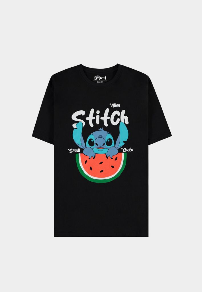 Lilo & Stitch T-Shirt Herren Watermelon schwarz XL