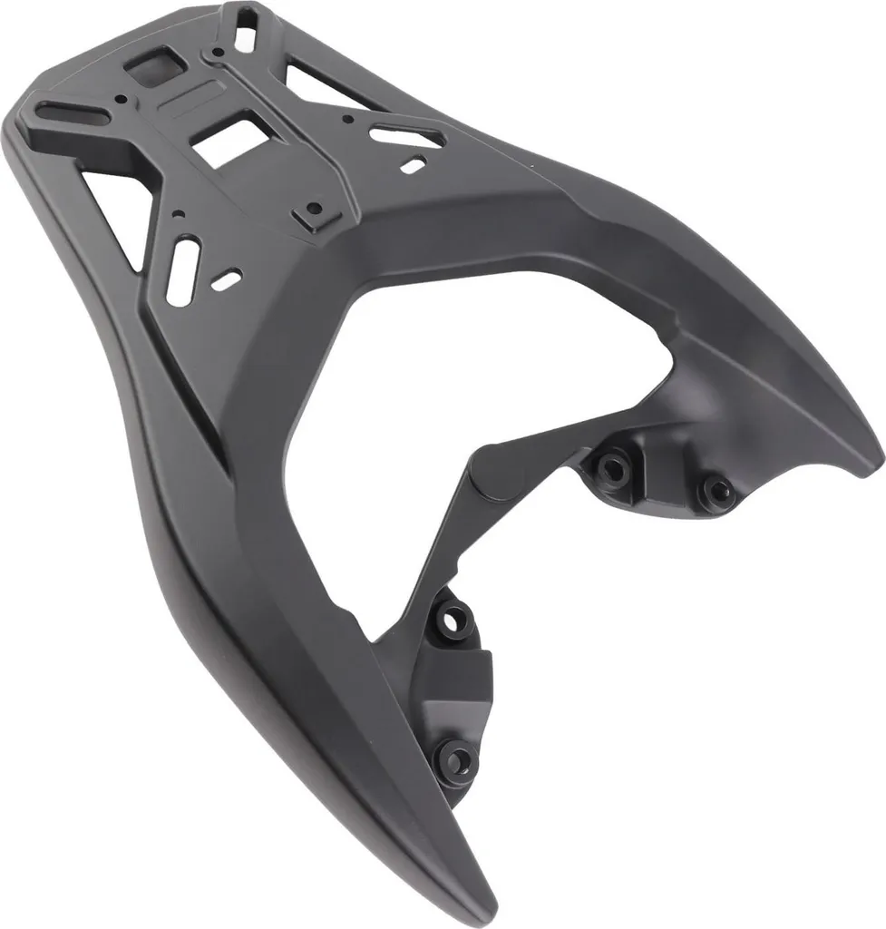 Support de top case arrière en aluminium pour NMAX 125 noir Type B