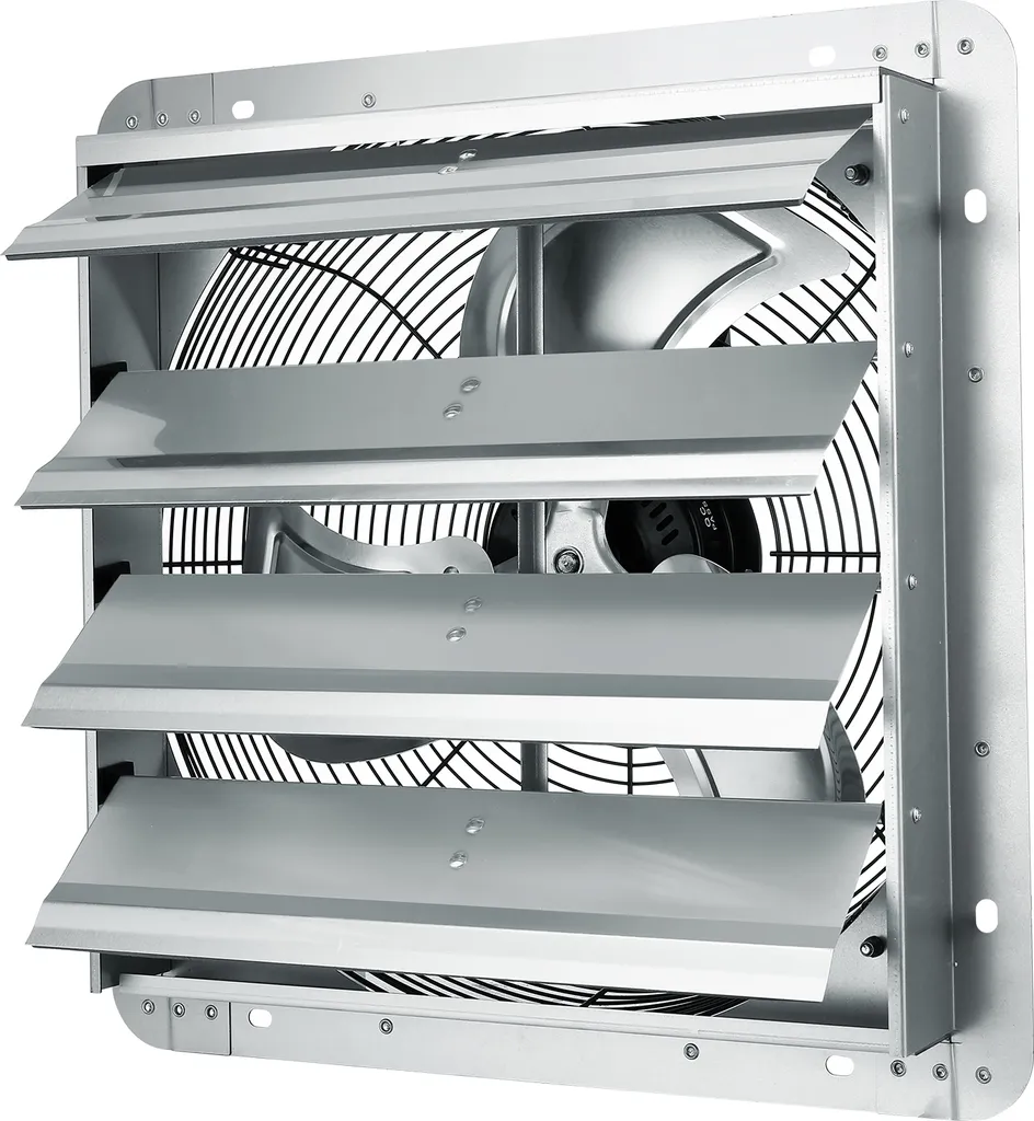 Aspiratore Industriale Parete 406mm SucceBuy | 1400 RPM Alluminio AC