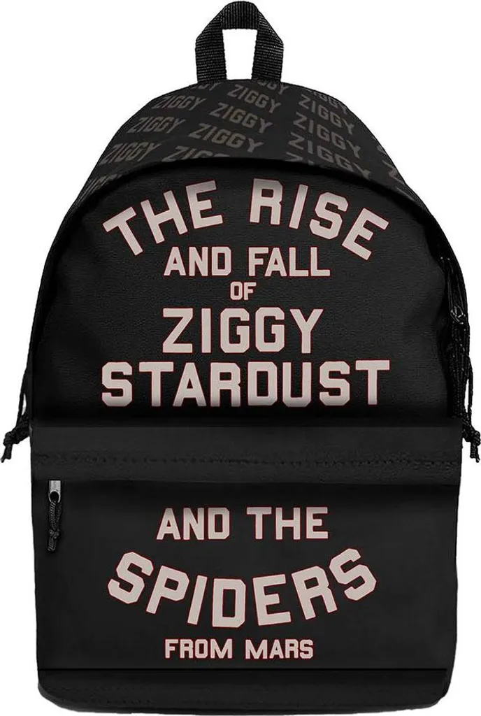 David Bowie - Zaino "Spiders From Mars" RO14516 (Taglia unica) (Nero/Bianco)