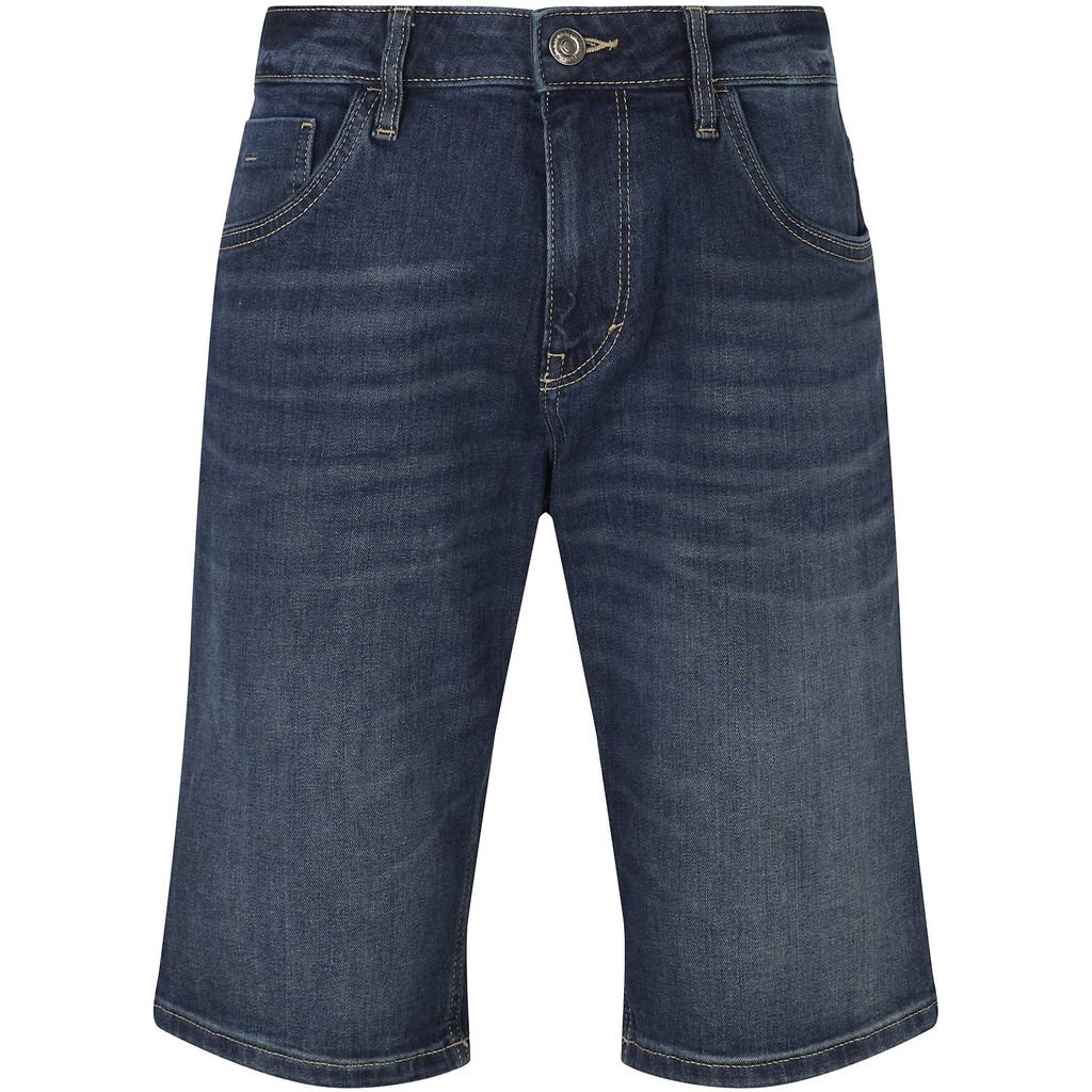 Tom Tailor Denim Jeansshorts Josh Bermuda Jeans in Blau für Herren Herren Bekleidung Kurze Hosen Bermudas 