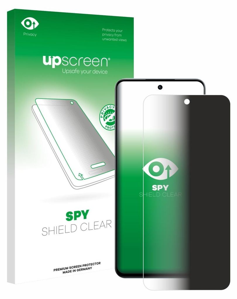 Für realme P3x Sichtschutzfolie Schutzfolie upscreen Anti-Spy Privacy Sichtschutz Blickschutz Display Schutz Folie Blaulichtfilter