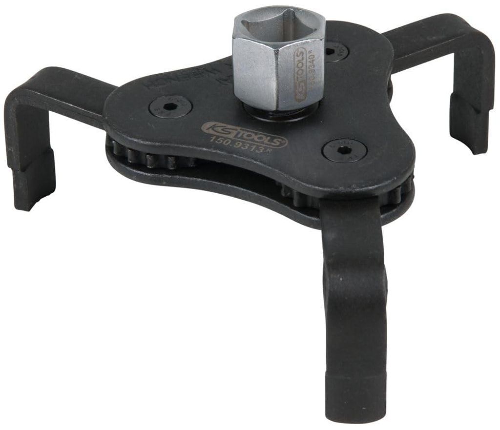 Clé araignée pour filtre à huile 3/8'' + 1/2'', diamètre Image du produit 