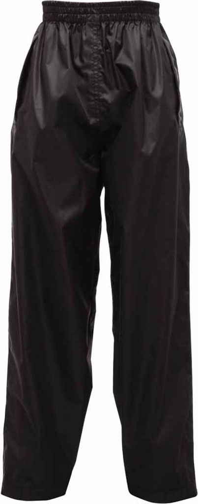 Regatta Kinder Pack it Regenhose - wasserdicht & atmungsaktiv RKW110 schwarz : 116 Größe: 116