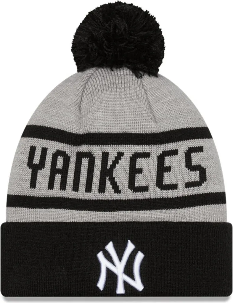 Bonnet à pompon New Era MLB Jake Cuff Beanie New York Yankees Marine