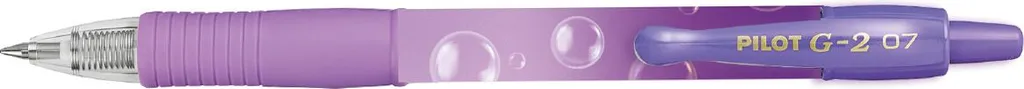Stylo Pilot G2 07 Violet : Écriture sans Taches et sans Fatigue de la Main