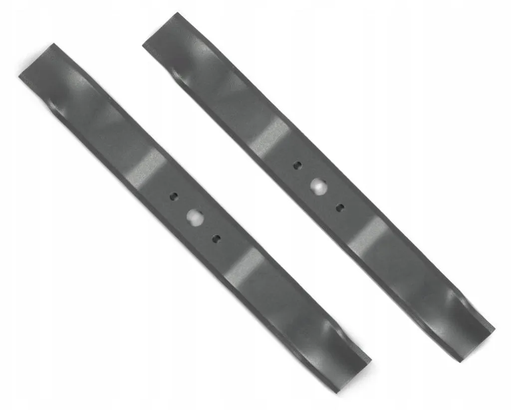 Lot de 2 lames de tondeuse mulching 490 mm pour modèles Stiga 82004346/0
