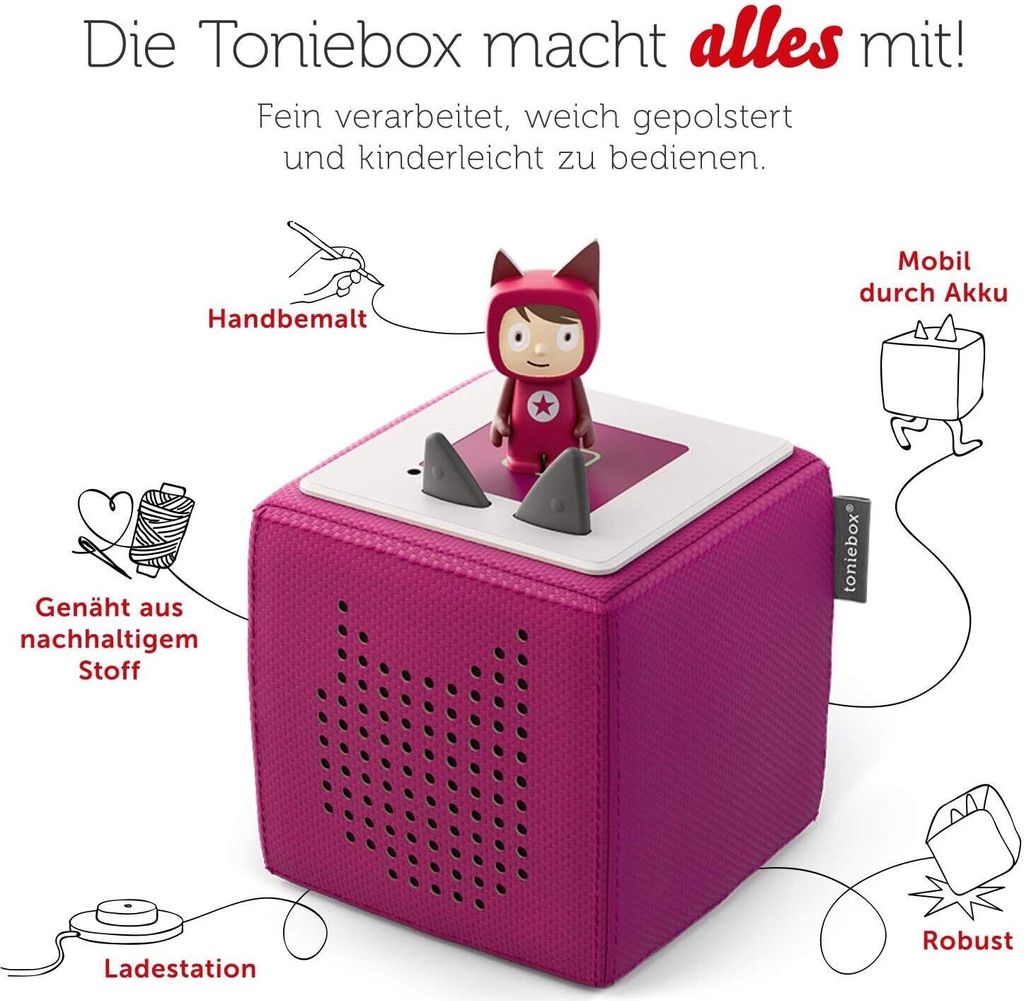 Zestaw startowy Toniebox jagoda (Kreativ-Tonie) Zdjęcie produktu 15