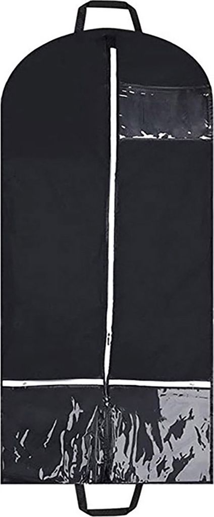 Kleidersack, staubdicht, Aufbewahrungstasche für den Schrank mit 2 Taschen, für Anzüge, Kleider, Mäntel, Überzugstasche für Zuhause und unter...