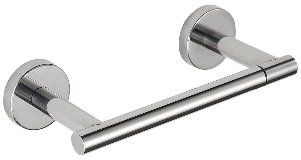 Doppelstangen-Toilettenpapierhalter mit drehbarer Rollenhalterung, Edelstahl, rostfrei, zur Wandmontage, für große Toilettenpapierrollen, geeigne...