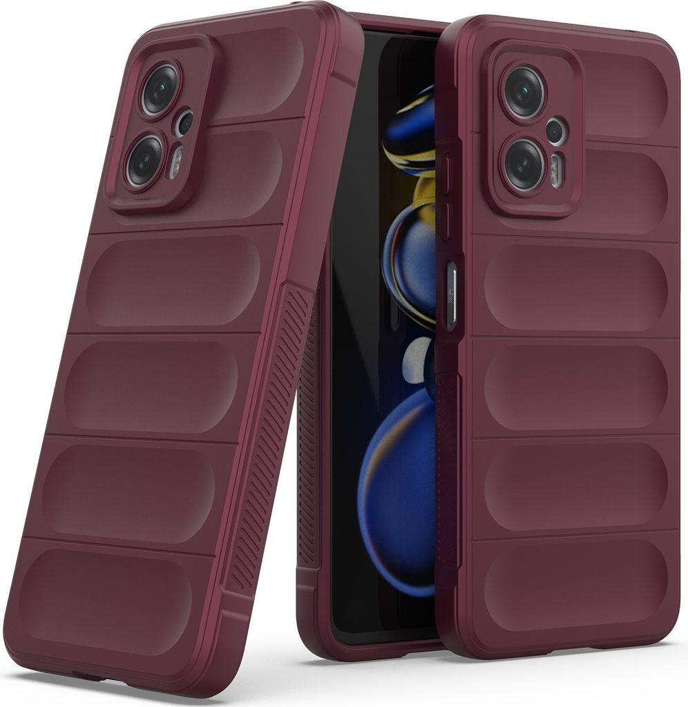 Galaxy A54 5G Hülle, Weich TPU Silikon Stossfest Anti-rutsch Schutzhülle für Samsung Galaxy A54 5G bordeaux