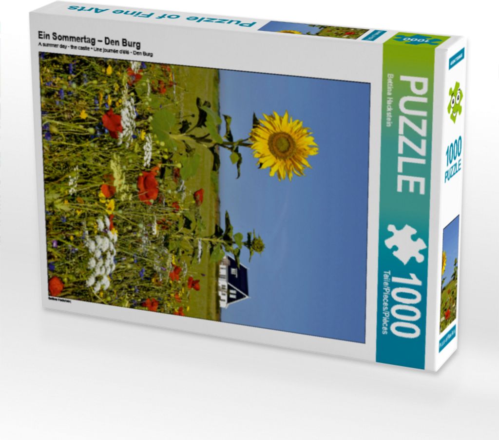 CALVENDO Puzzle Ein Sommertag – Den Burg | 1000 Teile Lege-Größe 64x48cm Foto-Puzzle für glückliche Stunden