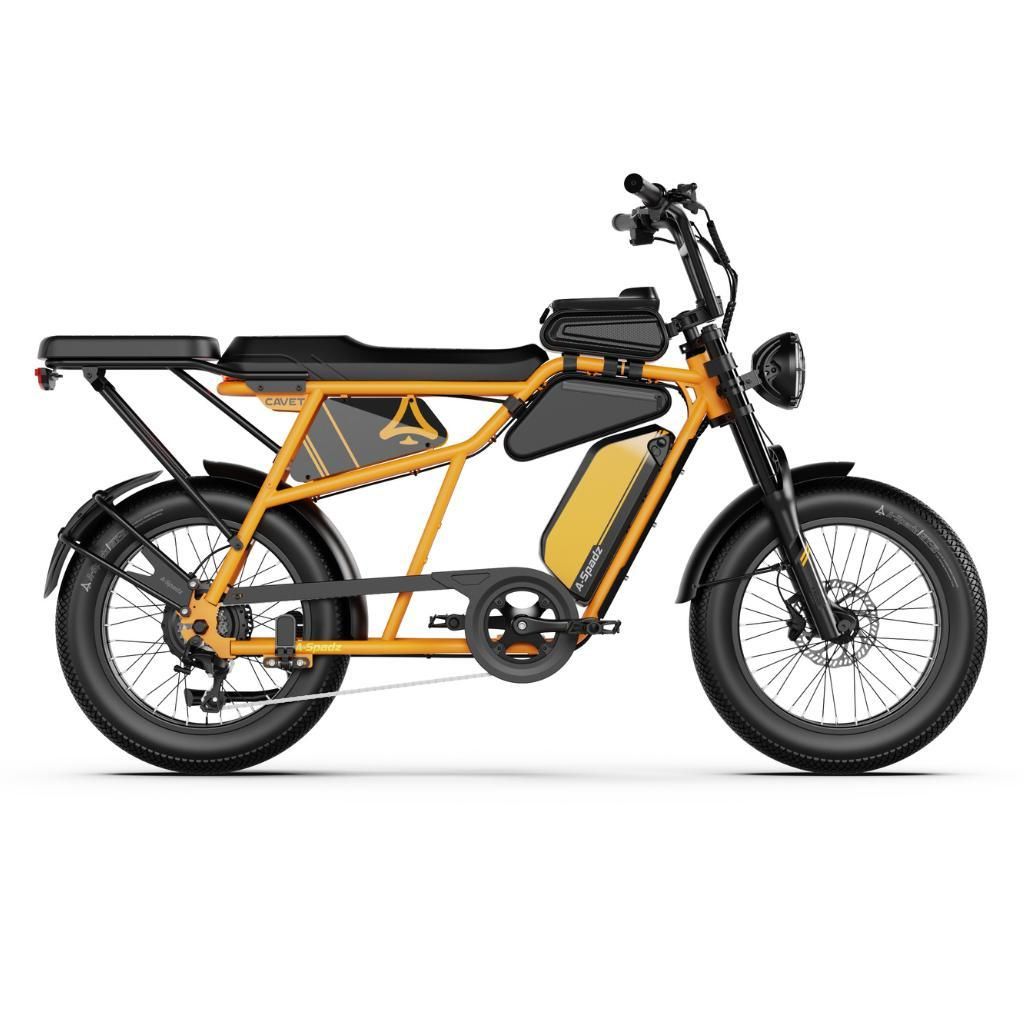 A-Spadz CAVET Air Plus - Fatbike - Mit Fußstützen - 20 Zoll Produktbild 