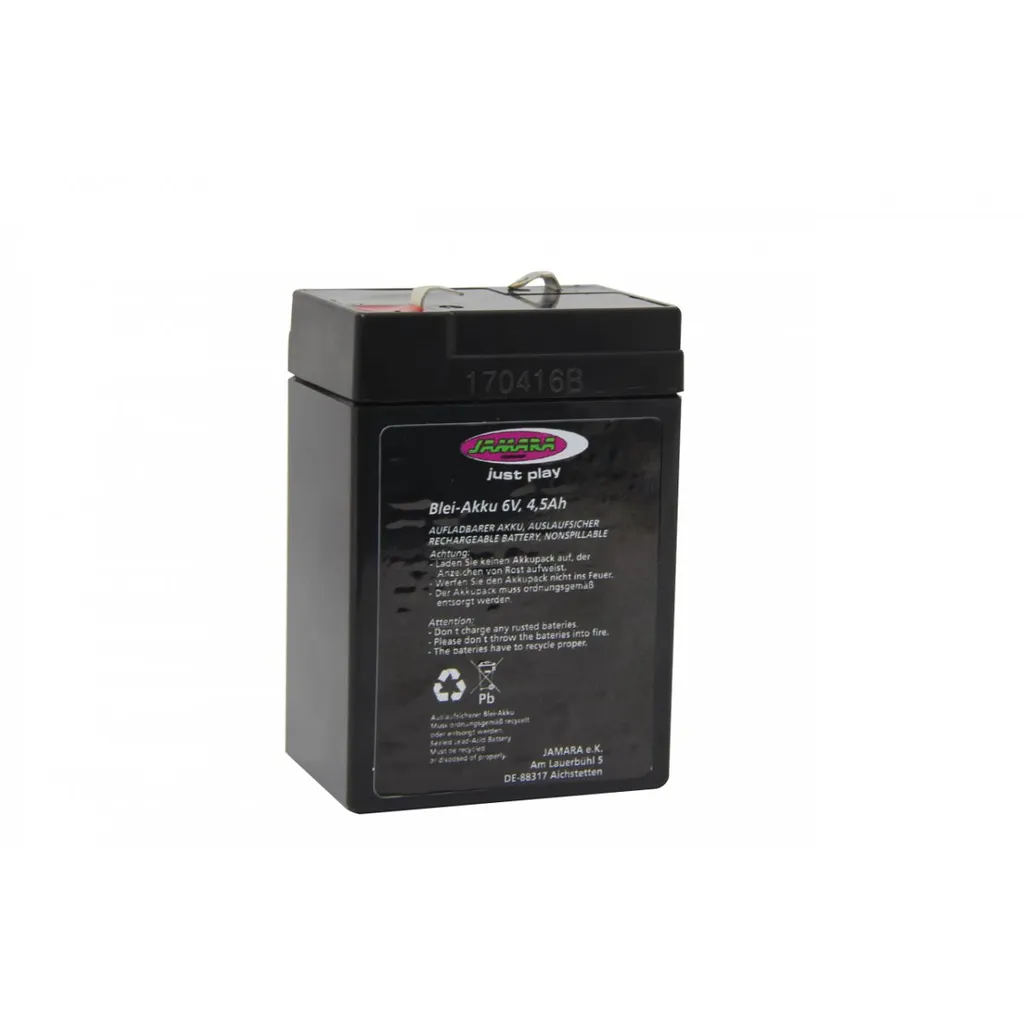 Batterie de Rechange 6V 4.5Ah pour Voiture Électrique Enfant Rideon