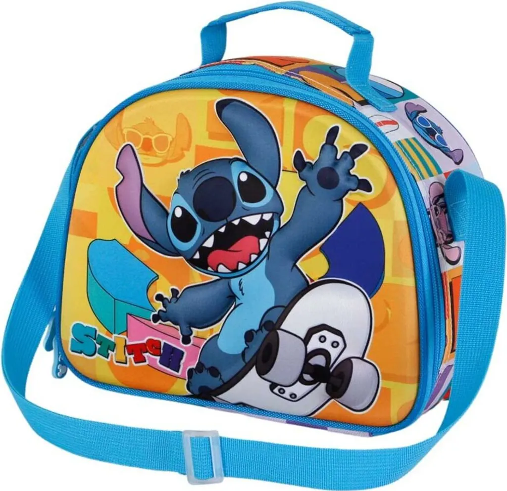 Karactermania Lilo & Stitch 3D Lunch Box Skater - Qualità Premium Disney