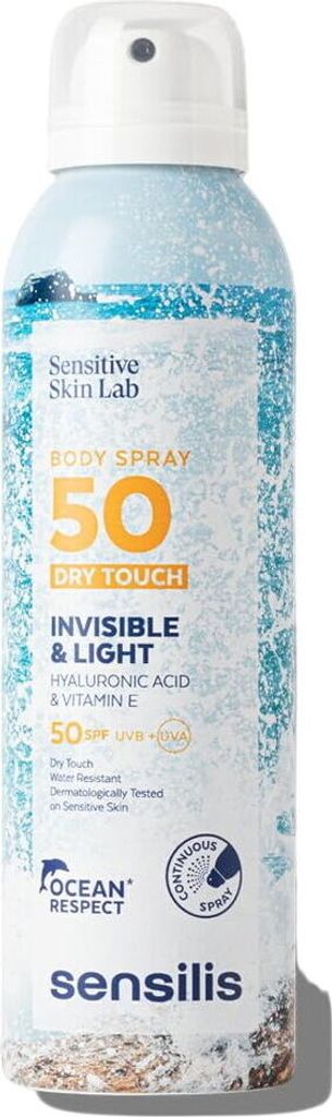 Sensilis Body Sunscreen Spray Invisible & Light 200ml