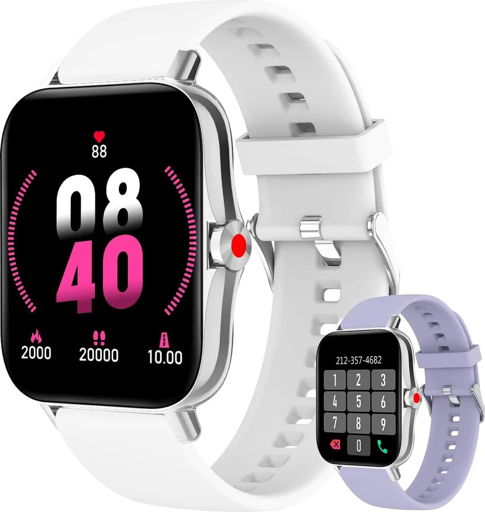 Orologio Fitness Smartwatch Donna IP67 Cardiofrequenzimetro iOS Android