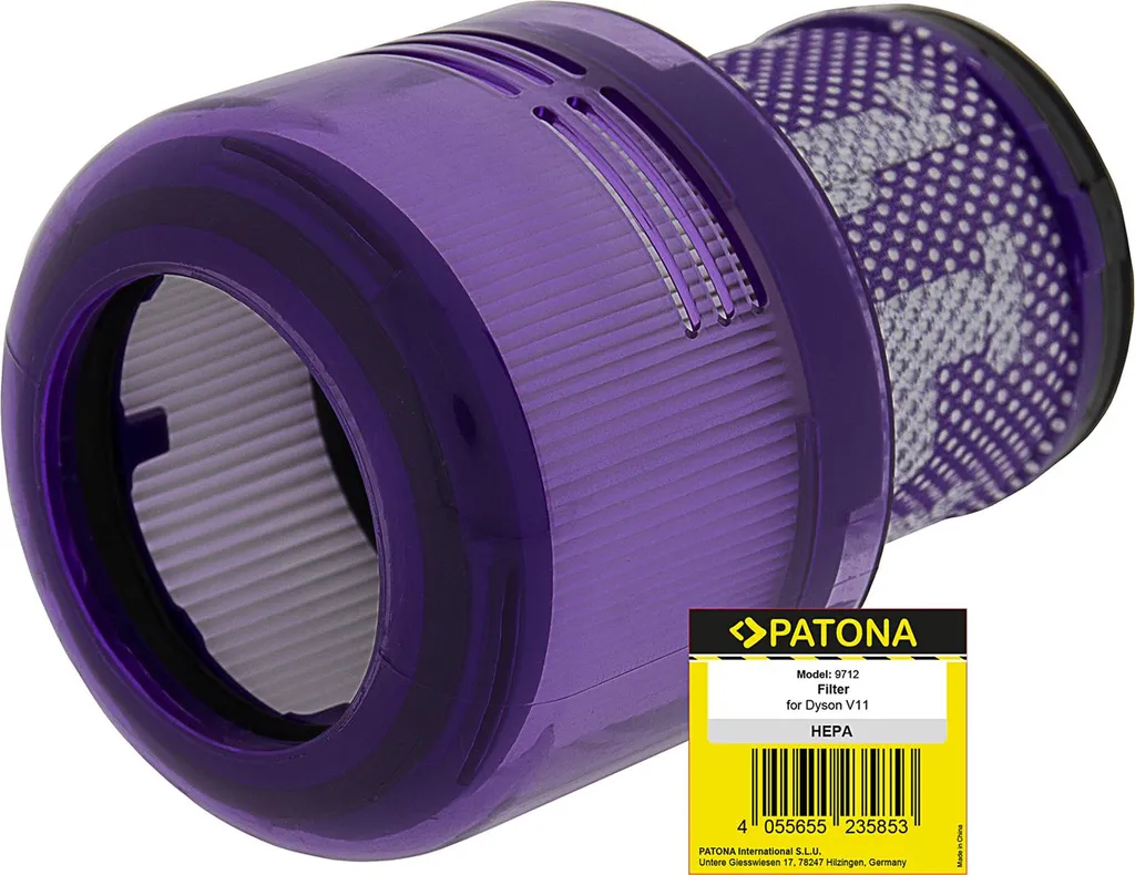 Filtro Dyson V11 PATONA: Aria Pulita per Bimbi e Animali Domestici