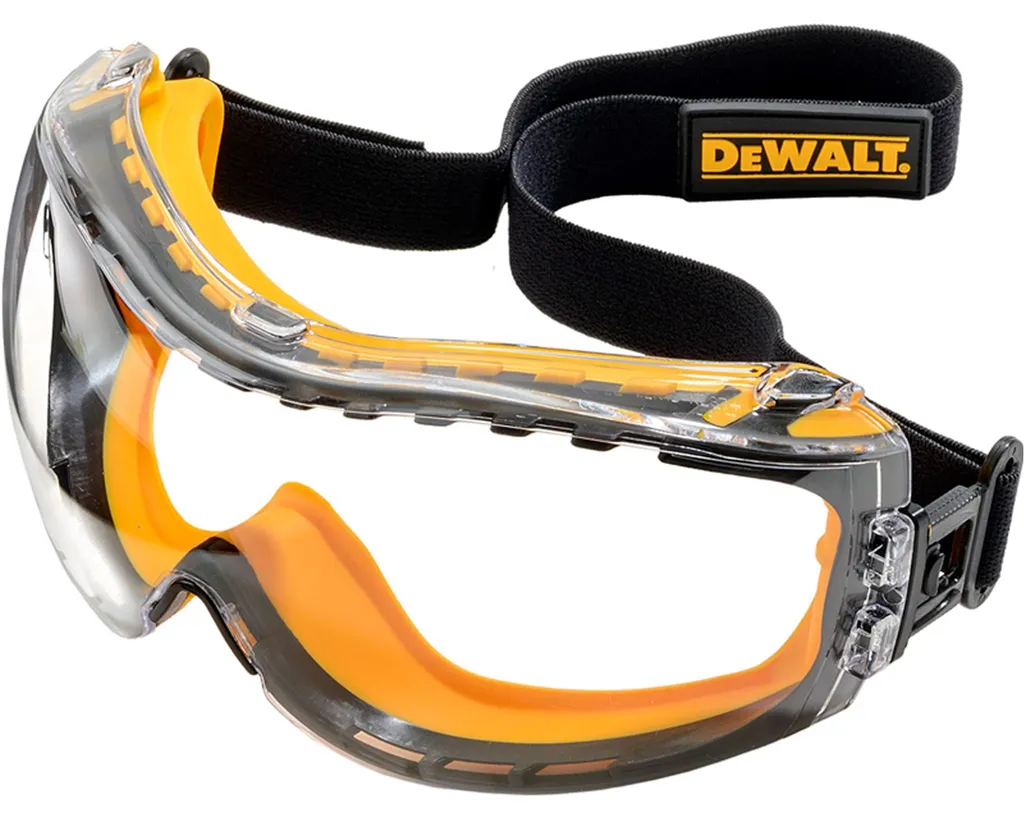 Lunettes DEWALT Concealer EN 166 avec ventilation et sangle ajustable - 7