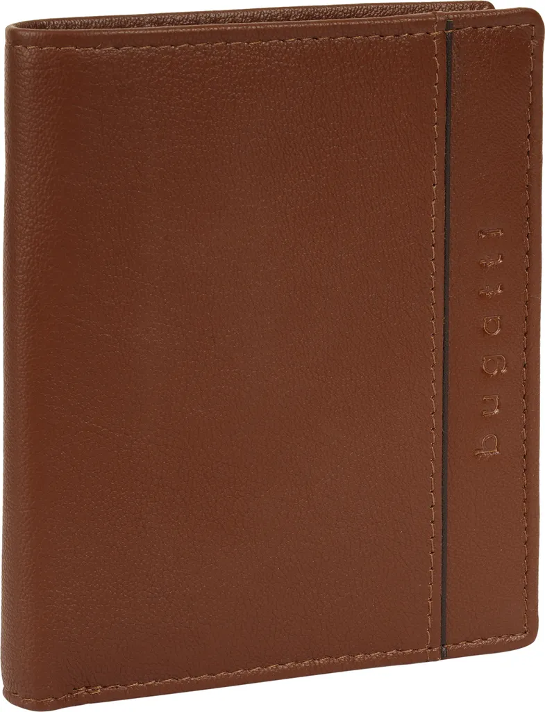 Porte-monnaie Banda Bugatti 021456 Cuir Cognac au Design Minimaliste - 8