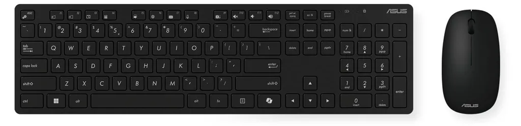 Clavier et Souris Sans Fil Asus W5000 pour Télétravail et Bureautique