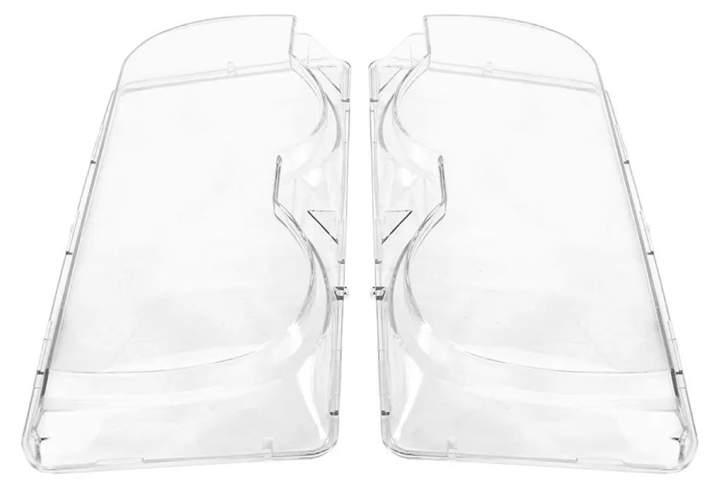 Paire de Couvercles de Phare E38 728i en Plastique Transparent Haute Qualité