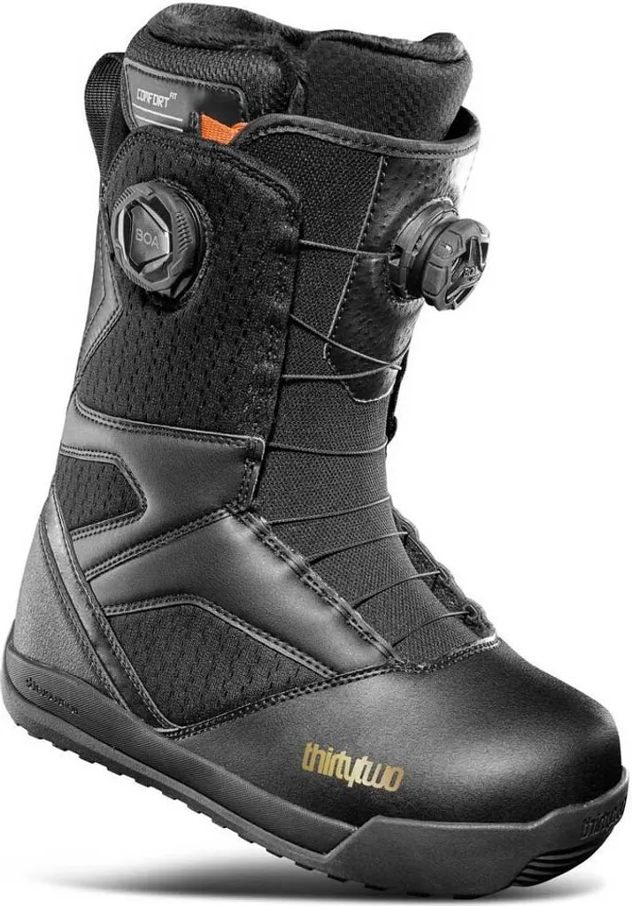 Bottes de Snowboard pour Femmes Thirtytwo Stw Double Boa Noires en 37