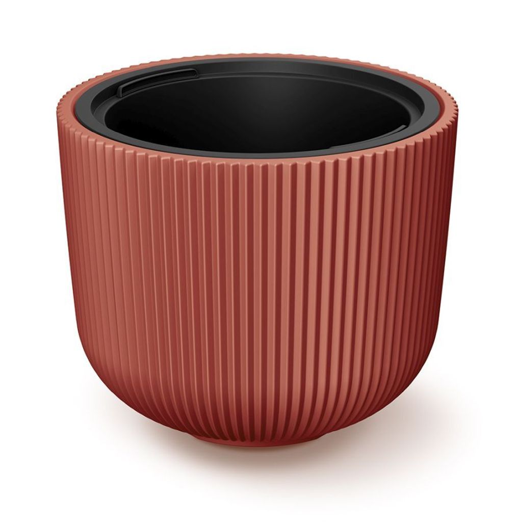 Prosperplast s.r.o. Doniczka z wkładem MILLY miedź 46,9 cm Zdjęcie produktu 