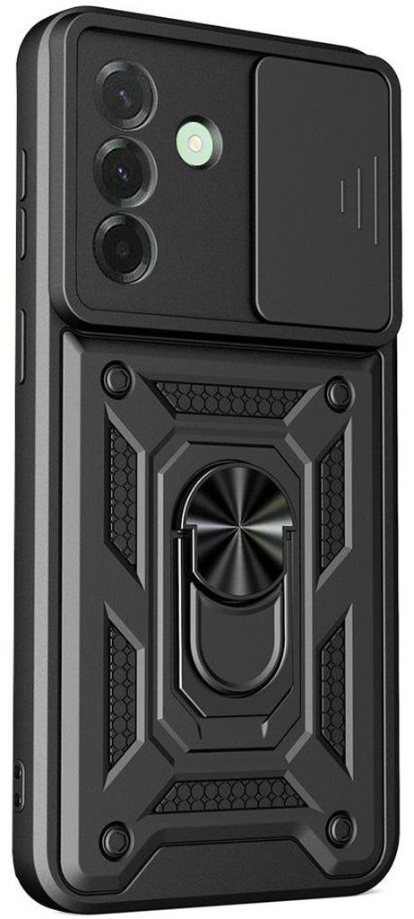 Handyhülle für Galaxy A57 5G, Techsuit CamShield Series, Schwarz