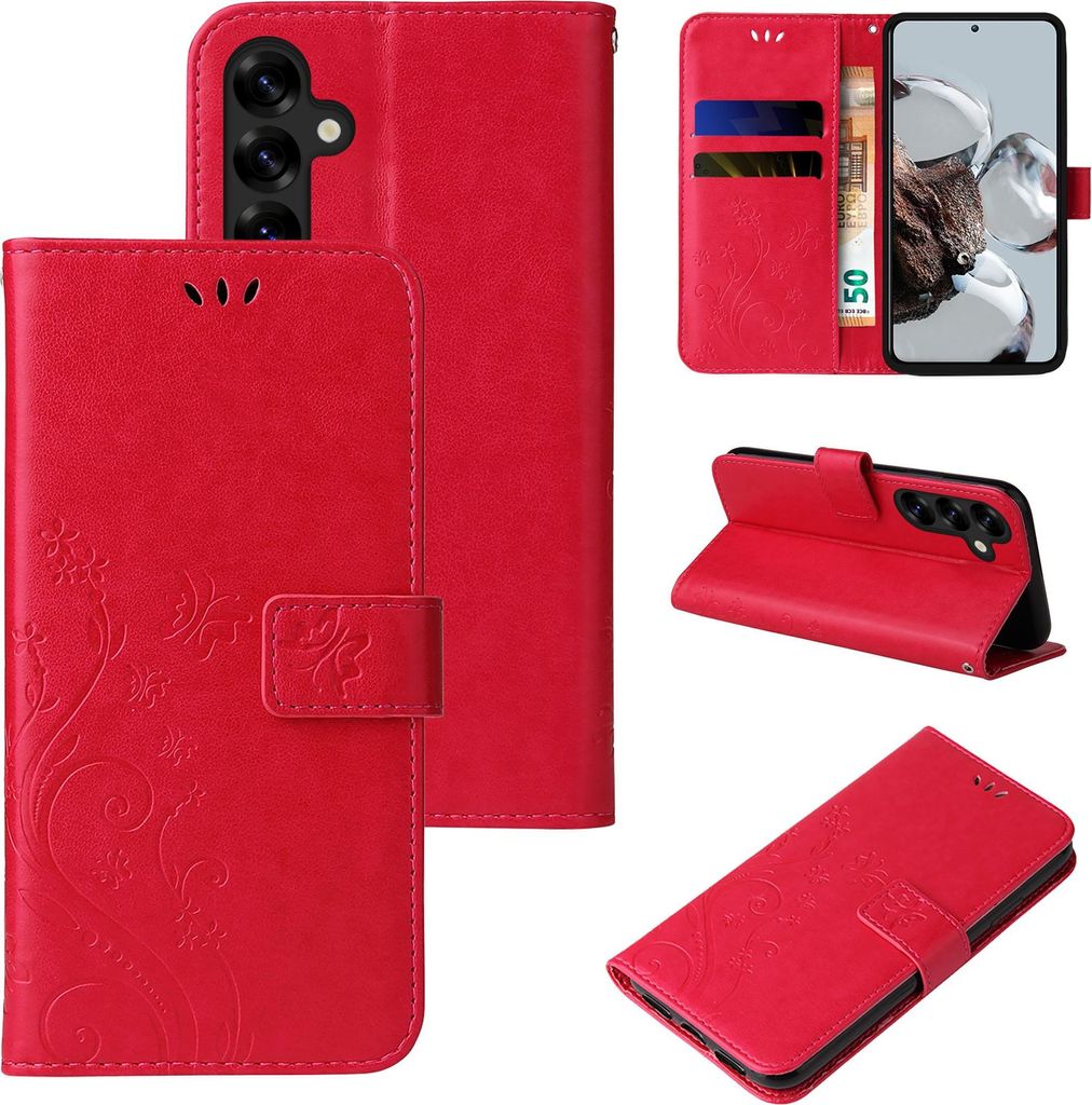 Handyhülle für Samsung Galaxy S25 FE Floral Blumen Produktbild 
