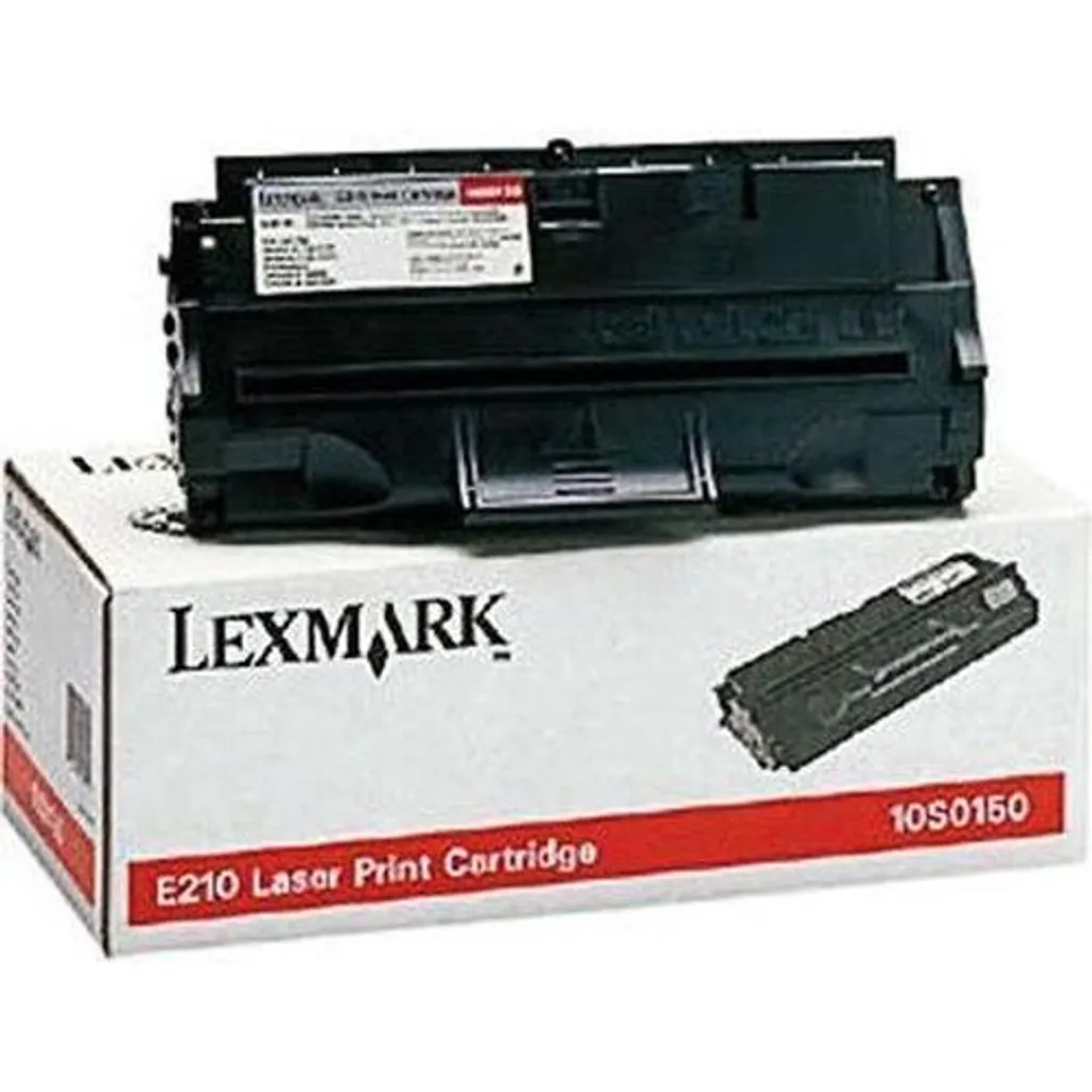 Toner noir Lexmark E210 10S0150 consommable impression de bureau