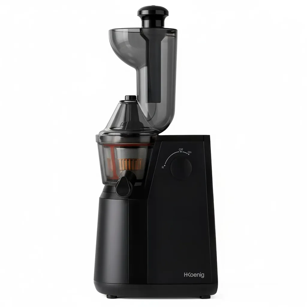 Slow Juicer vertical H.Koenig GSX24 : extraction à froid 400W inox