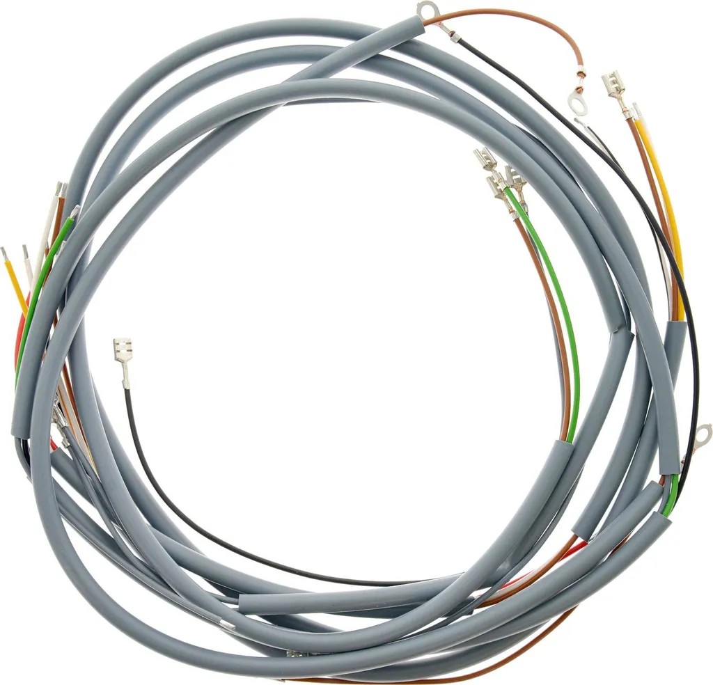 Circuit électrique complet pour Simson SR4-1 Sparrow - Faisceau Gris