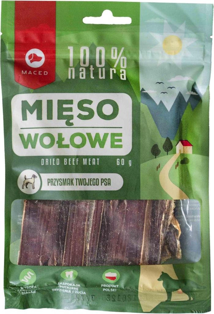 MACED 100% Natur Rindfleisch 60 G