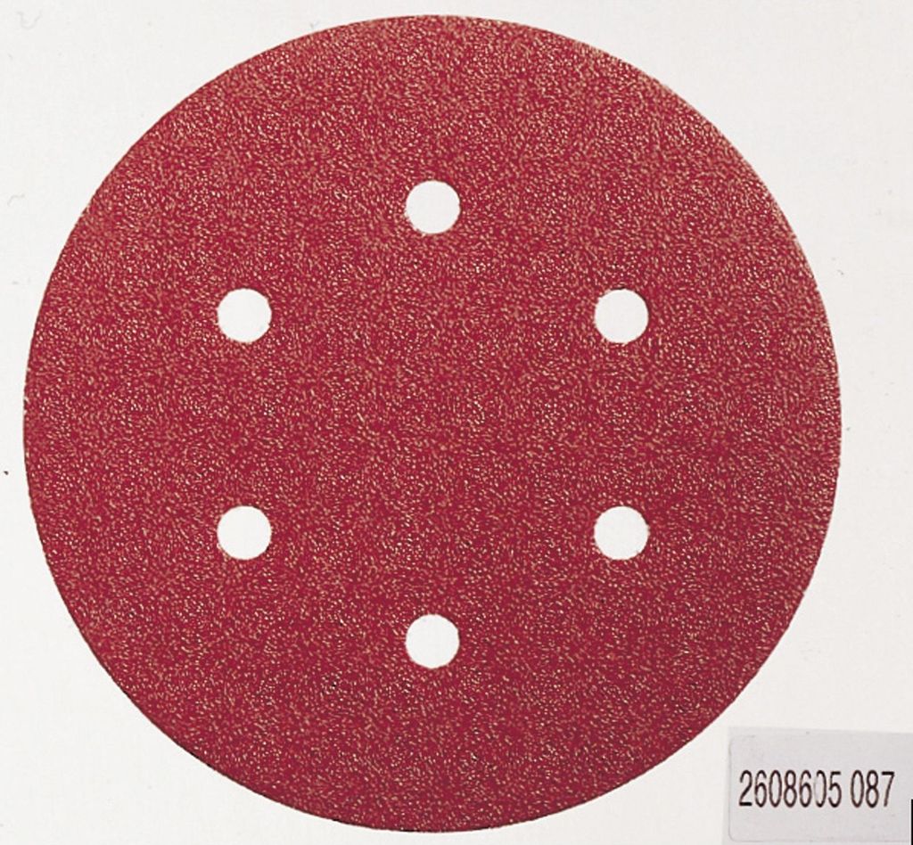 Feuille abrasive C430, 150 mm, 120, 6 trous, Image du produit 
