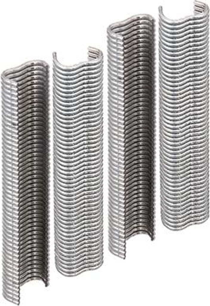 Alberts Drahtklammer, SB, anth kst-beschichtet, Breite 22 mm, verpackt à 200 St. 531010