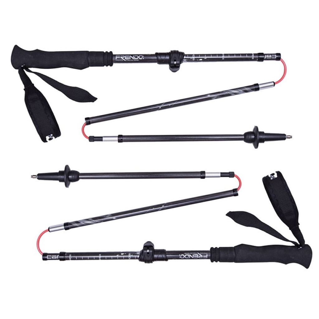 Frendo Gehstöcke (Set) Carbon Express II-Schwarz
