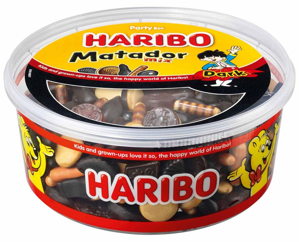 Haribo Matador Mix Dark 900g Produktbild 