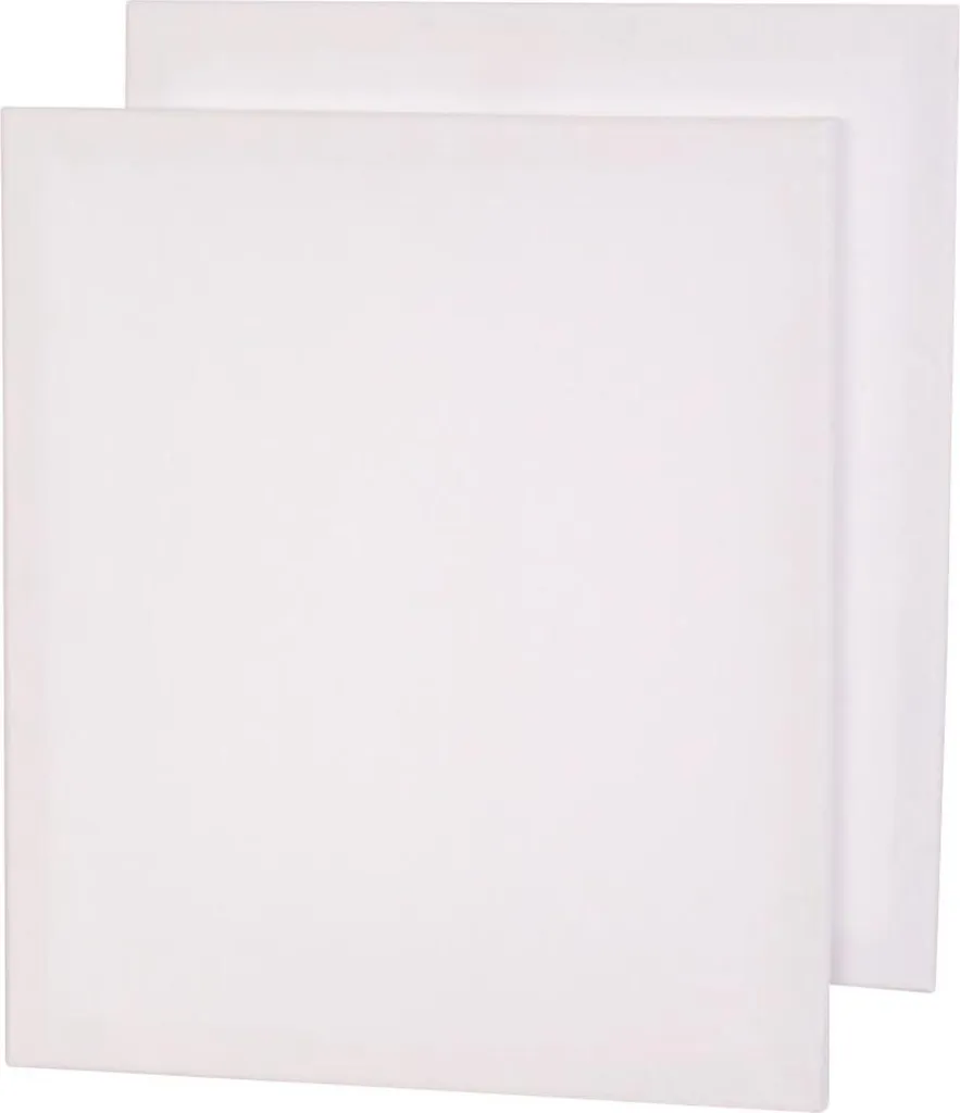 12 Toiles à Peindre 40x50 cm en 100% Coton avec Châssis pour Artistes