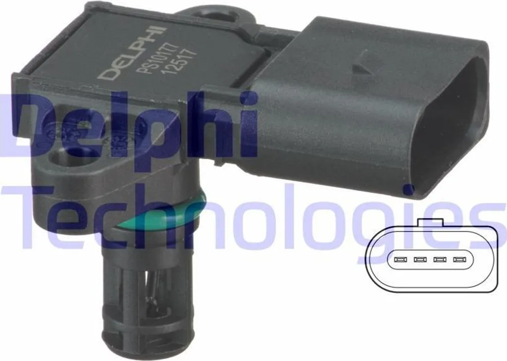 Supprimer le voyant moteur : Capteur pression admission Delphi PS10177
