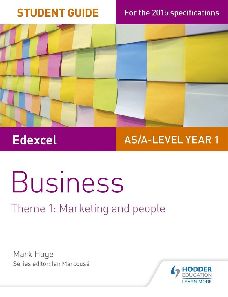 Edexcel Business Theme 1 As/a Student Gd – Lingua: Inglese