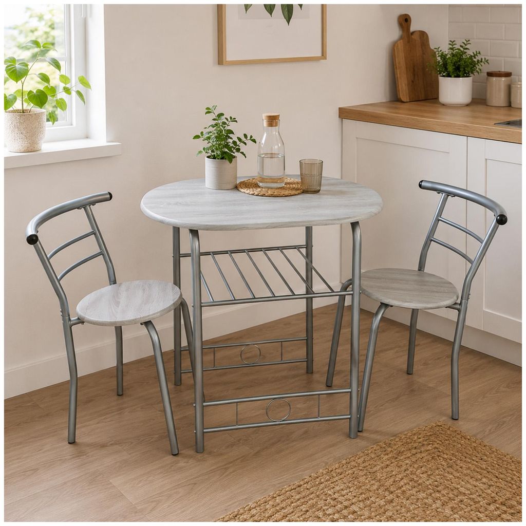 Tischgruppe Sonoma Merit 2-Sitzer Tisch 80x74x53 cm Stühle 35x74x35 cm