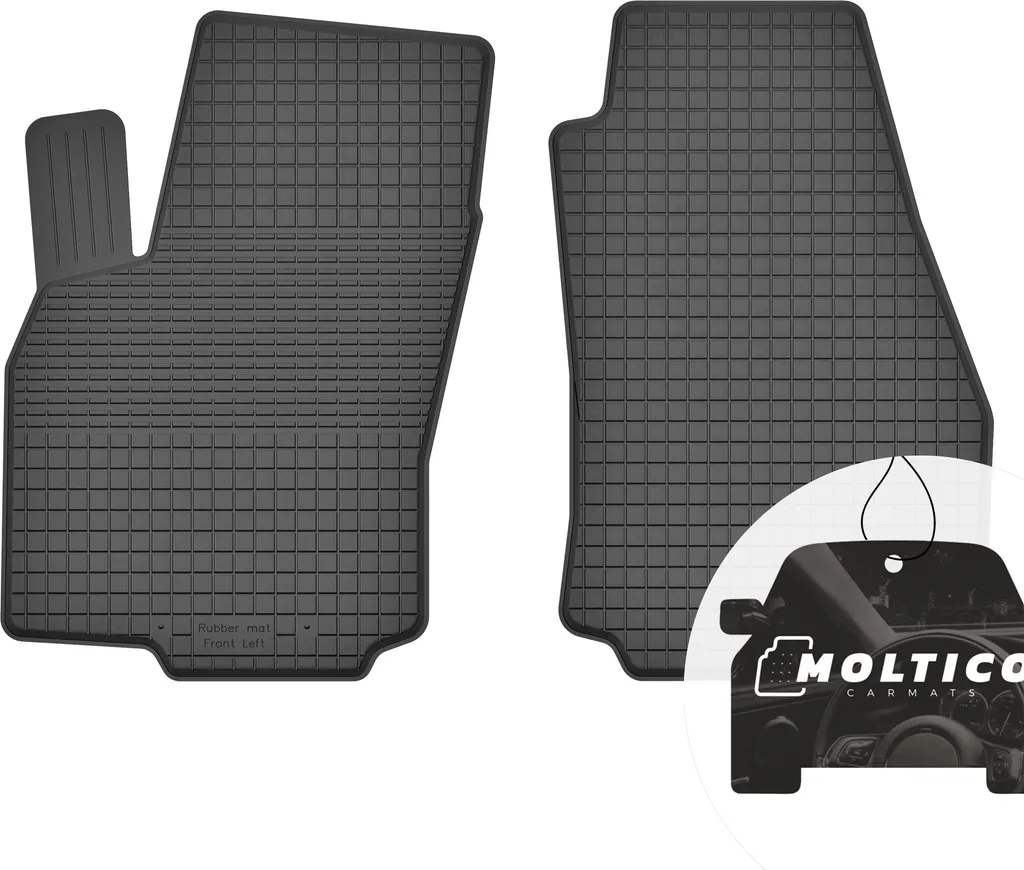 Set Tappeti Auto Gomma Opel Zafira C 2011-2018 Bordo Alto 3D